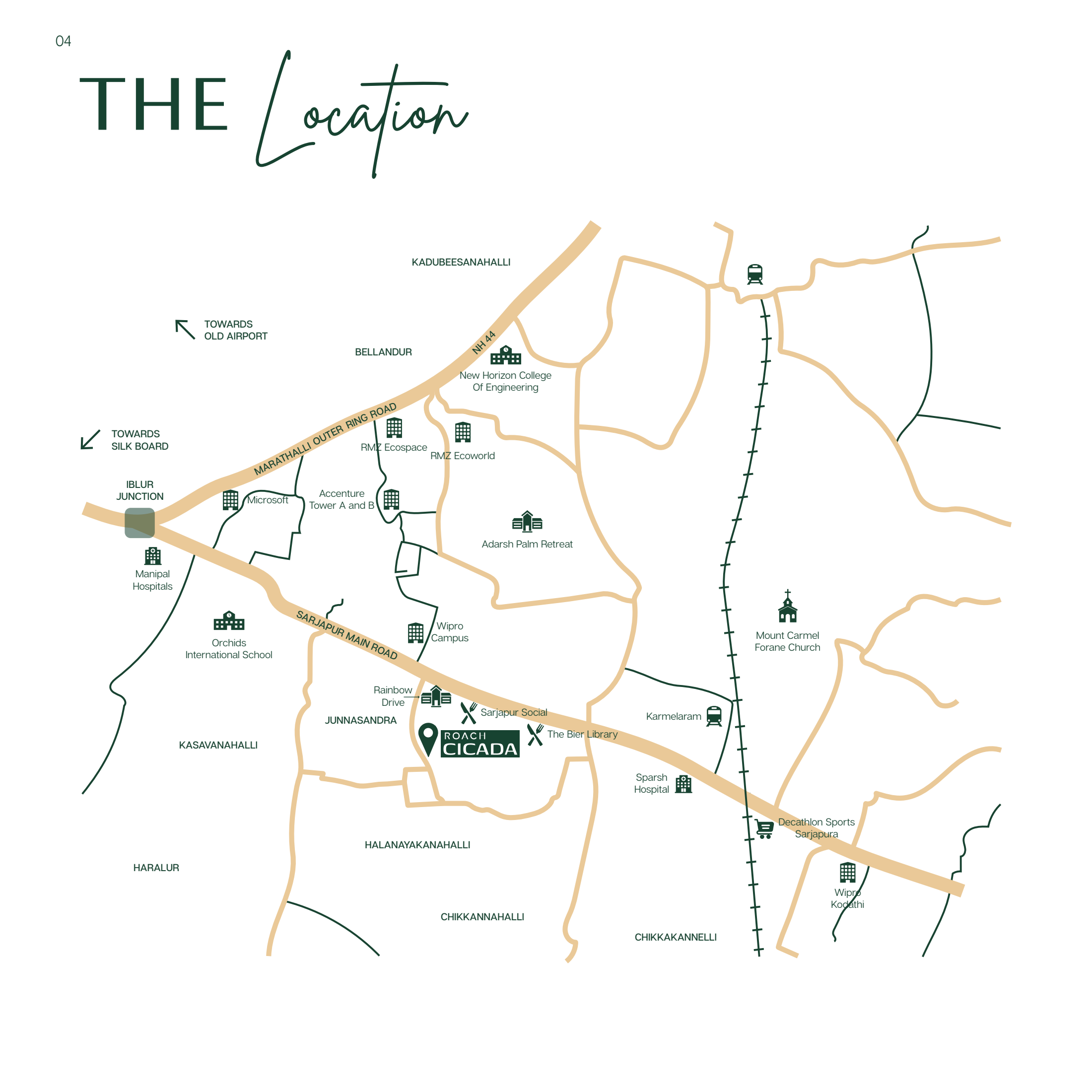 Location advantages map